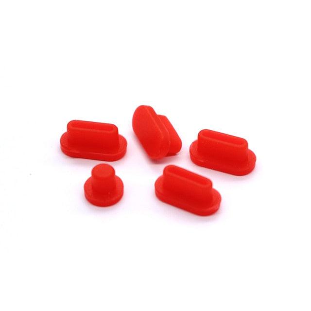 Anti Dust Dirt Plug Stopper Universal Dustproof USB Port For Laptops, Silicone Port Plugs Cover Set For Dust Protection Best Laptop Accessories