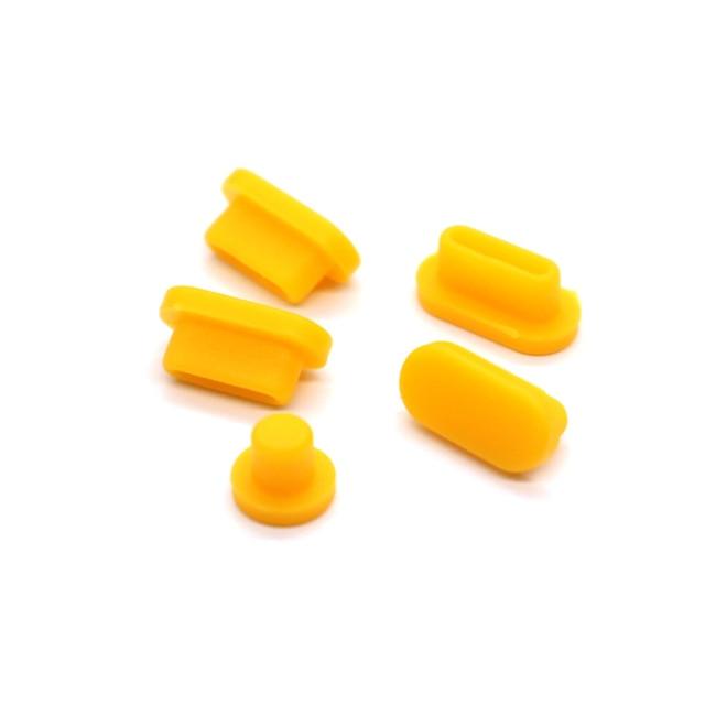 Anti Dust Dirt Plug Stopper Universal Dustproof USB Port For Laptops, Silicone Port Plugs Cover Set For Dust Protection Best Laptop Accessories