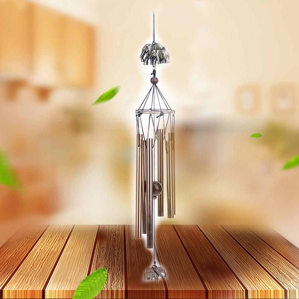 Antique Wind Chimes Amazing Grace Deep Tuned Amazing Grace Bells Wind-chime Chapel Bells Resonant Door Wall Hanging Home Décor Deep Tone Resonant Sound Church Bell Wind Chime
