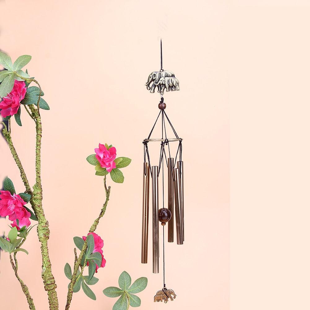 Antique Wind Chimes Amazing Grace Deep Tuned Amazing Grace Bells Wind-chime Chapel Bells Resonant Door Wall Hanging Home Décor Deep Tone Resonant Sound Church Bell Wind Chime