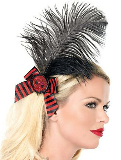 Cute Pirate Skull Hair Bow