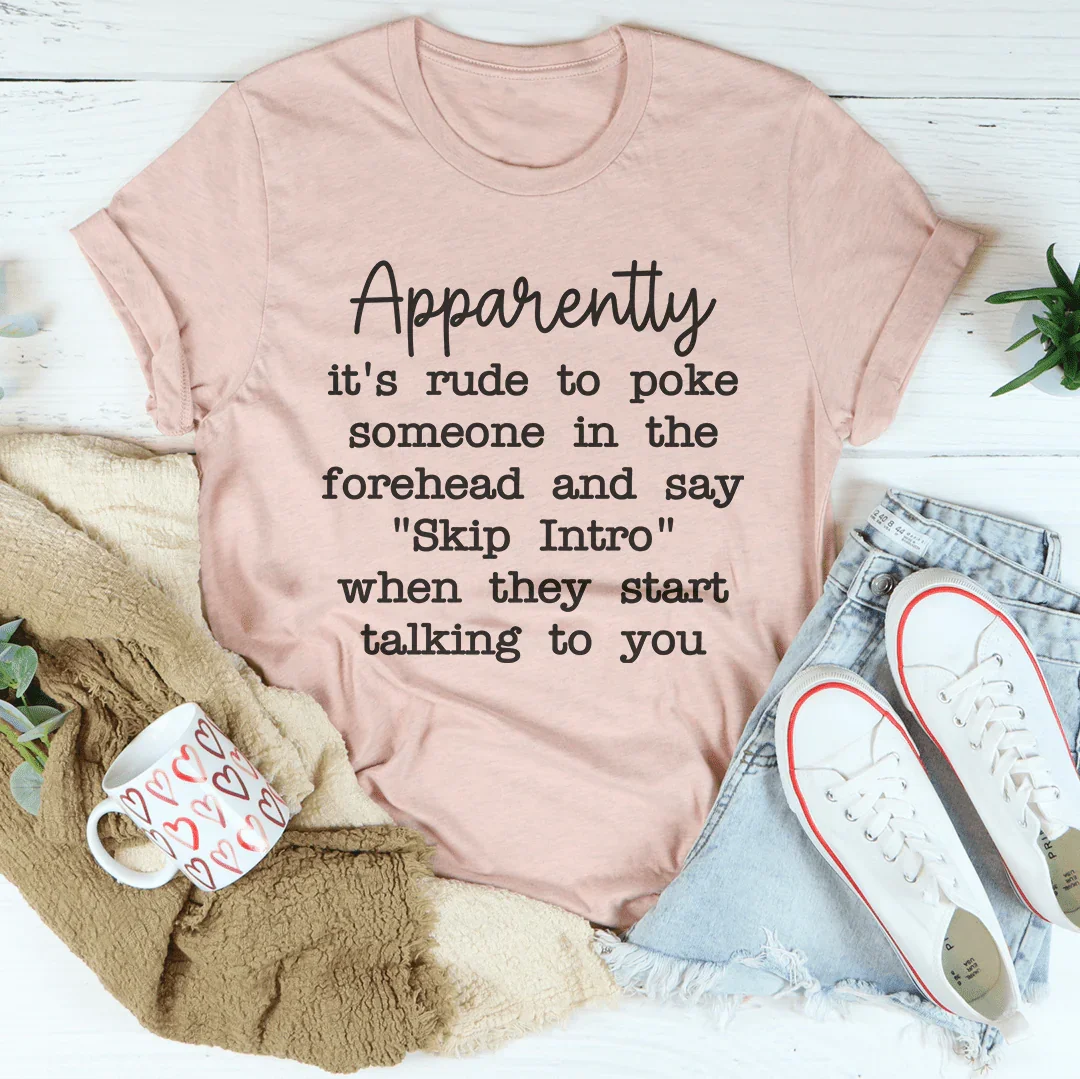 Apparently It&