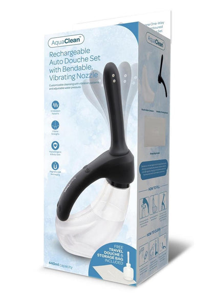 AquaClean Rechargeable Auto Douche Set with Bendable