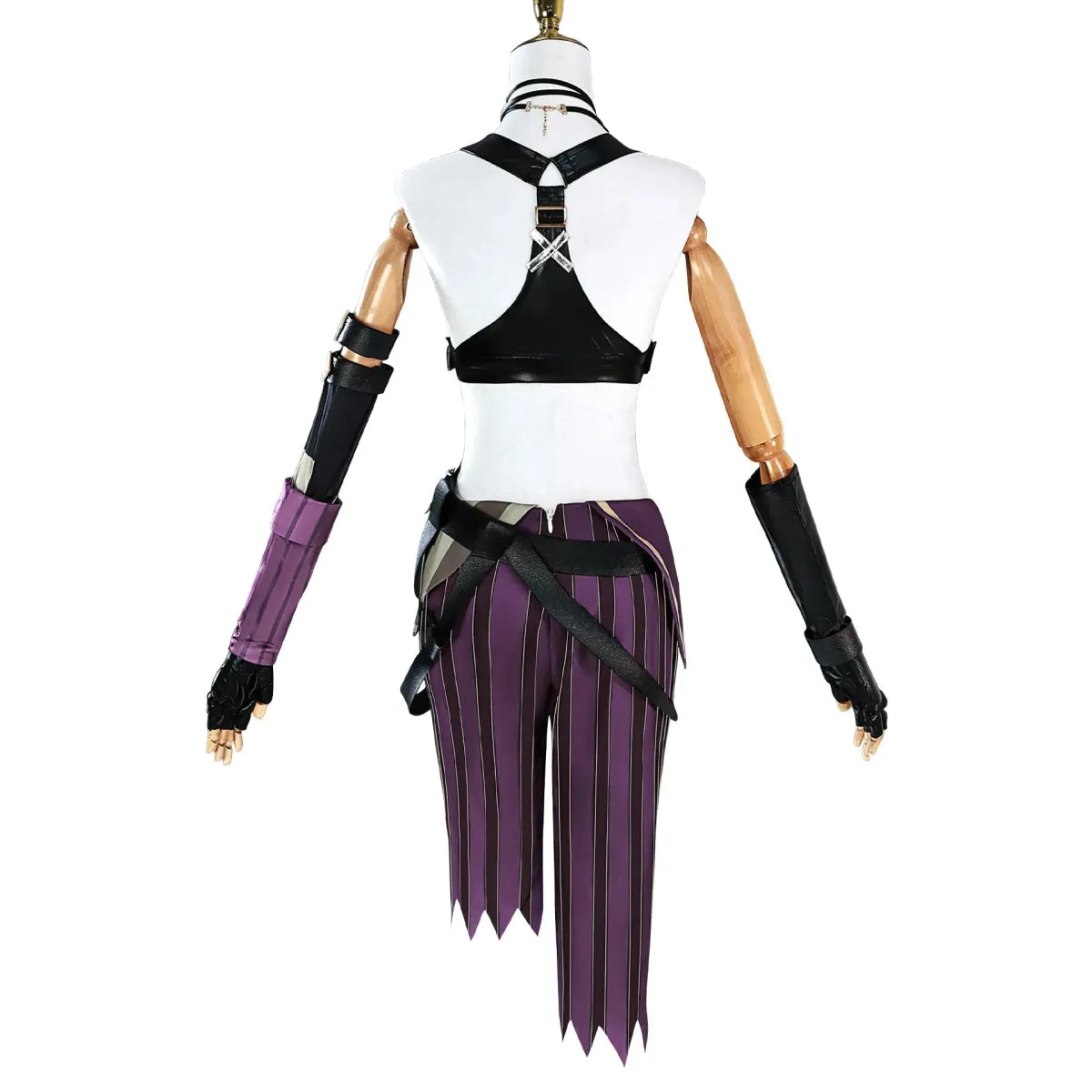 Arcane Jinx Cosplay Costume – LOL Season 2 Loli Outfit with Wig &amp; Accessories