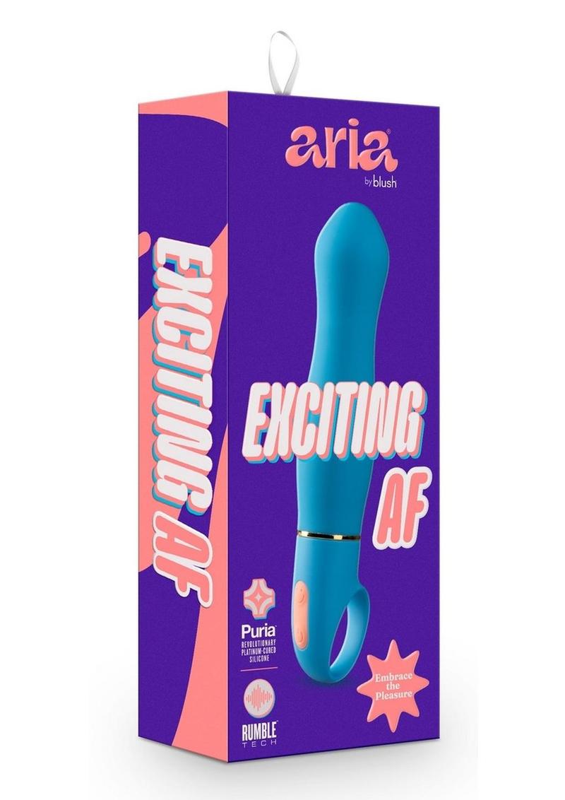 Aria Exciting AF Rechargeable Silicone Vibrator