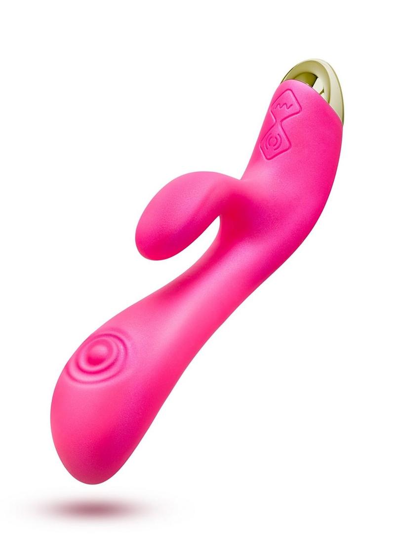 Aria Pleasin AF Rechargeable Silicone Rabbit Vibrator