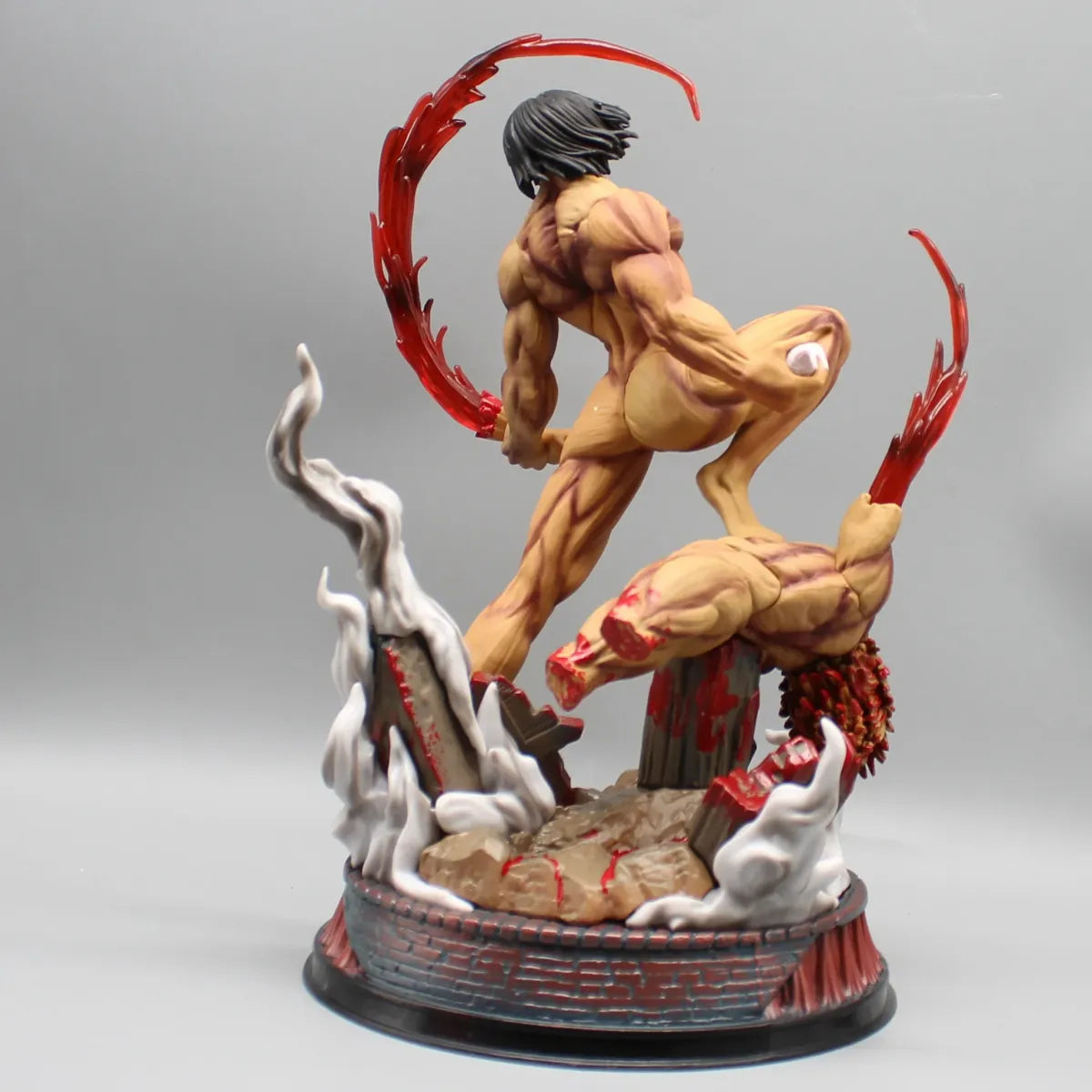 Attack on Titan Eren Jaeger Figure 29cm - PVC Armored Titan Statue