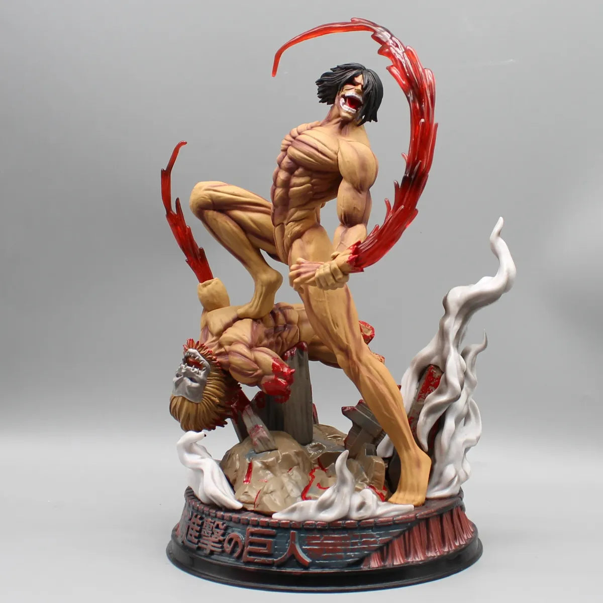 Attack on Titan Eren Jaeger Figure 29cm - PVC Armored Titan Statue