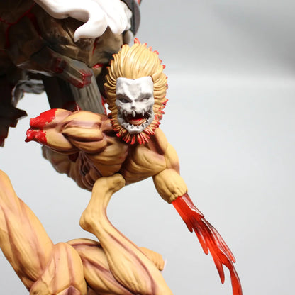 Attack on Titan Eren Jaeger Figure 29cm - PVC Armored Titan Statue