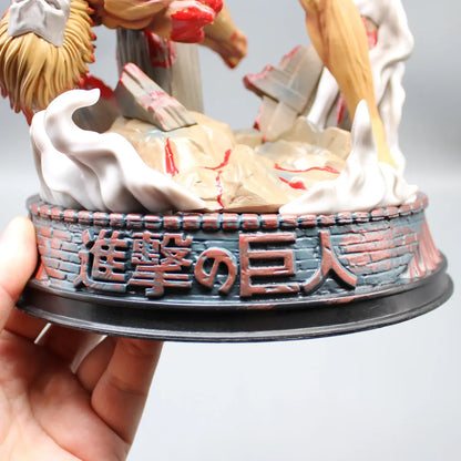 Attack on Titan Eren Jaeger Figure 29cm - PVC Armored Titan Statue