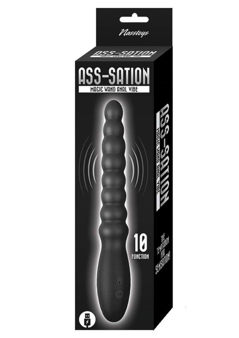 Ass-Sation Magic Wand Rechargeable Anal Vibrator