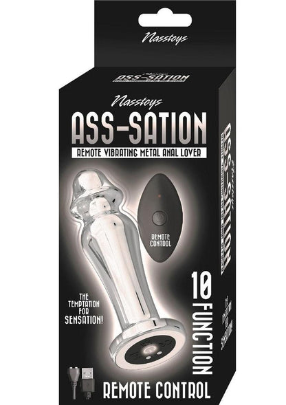 Nasstoys Ass Sation Remote Vibrating Metal Anal Lover