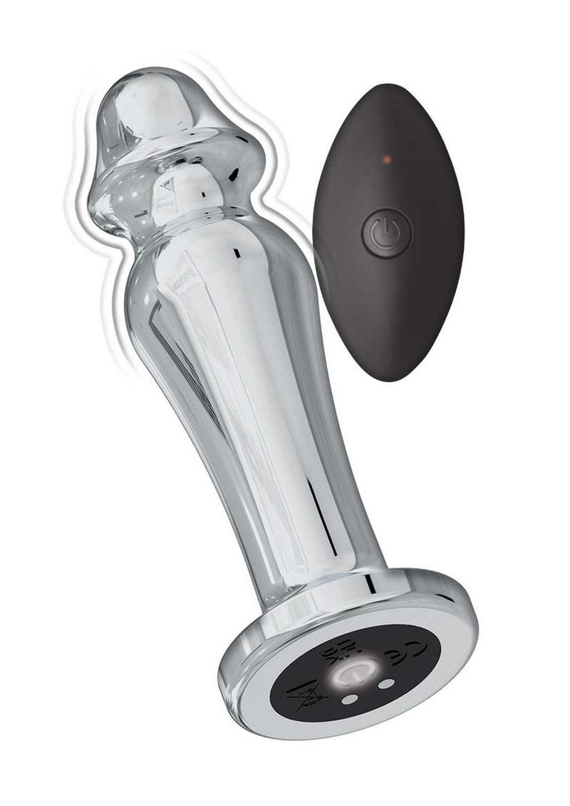 Nasstoys Ass Sation Remote Vibrating Metal Anal Lover