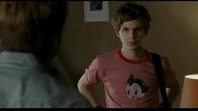 Astro Boy Scott Pilgrim vs. The World Heather T-shirt