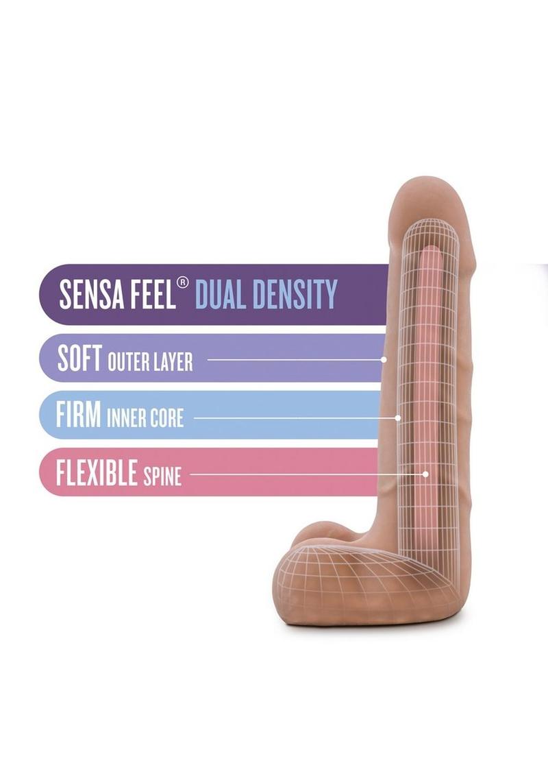 Au Naturel Suave Dual Density Dildo