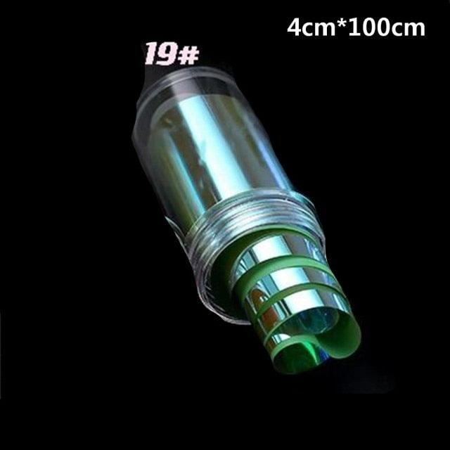 Aurora Nails Glass Foil Film Sticker Cellophane Paper Korean Nail Trend Design Ice Cube Manicure Accessories Heart Nail Art Stickers Glitter Decals Decoration Stickers Glitter Decals Love Nail Sequins Laser Heart Nail Supplies Sparkle Nail