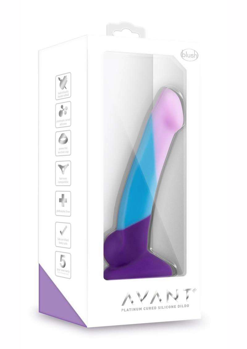 Avant D16 Purple Haze Silicone Dildo With Harness compatible