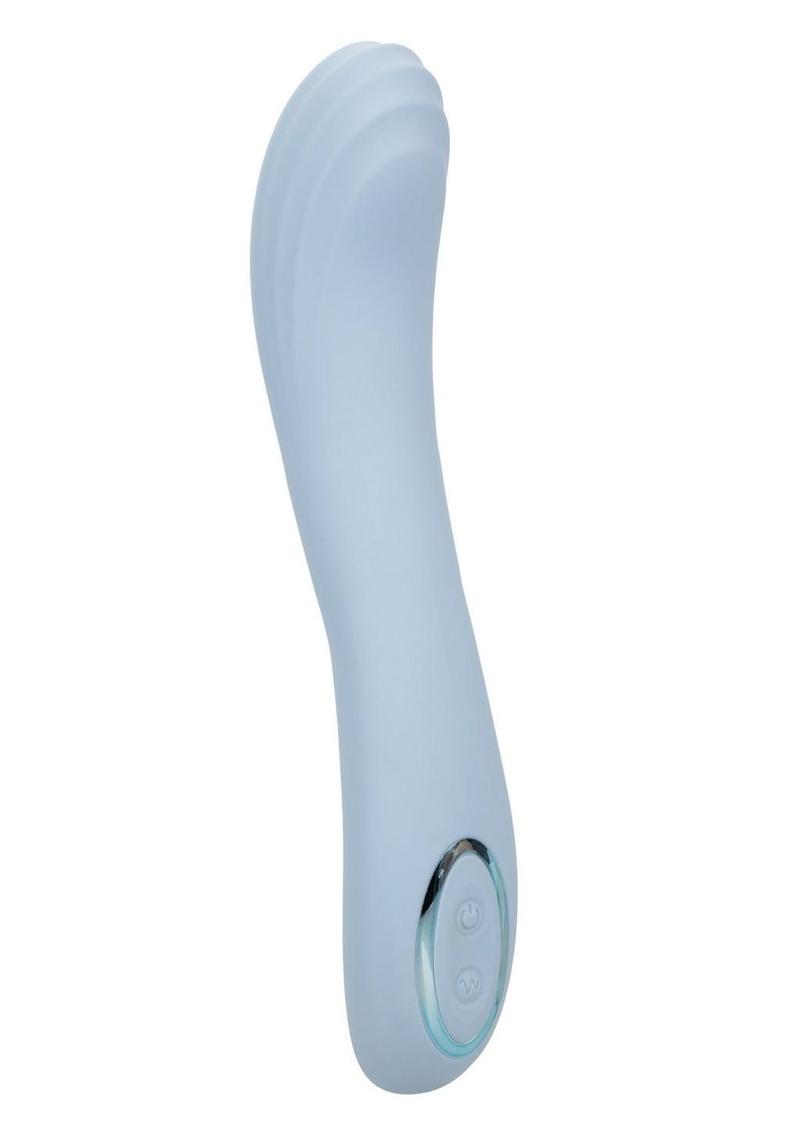 Azure Collection Contoured G  Silicone Vibrator