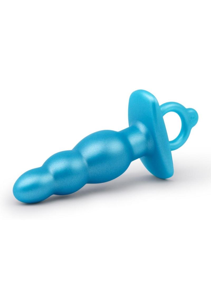 b-Vibe Bounce Beaded Silicone Plug Blue