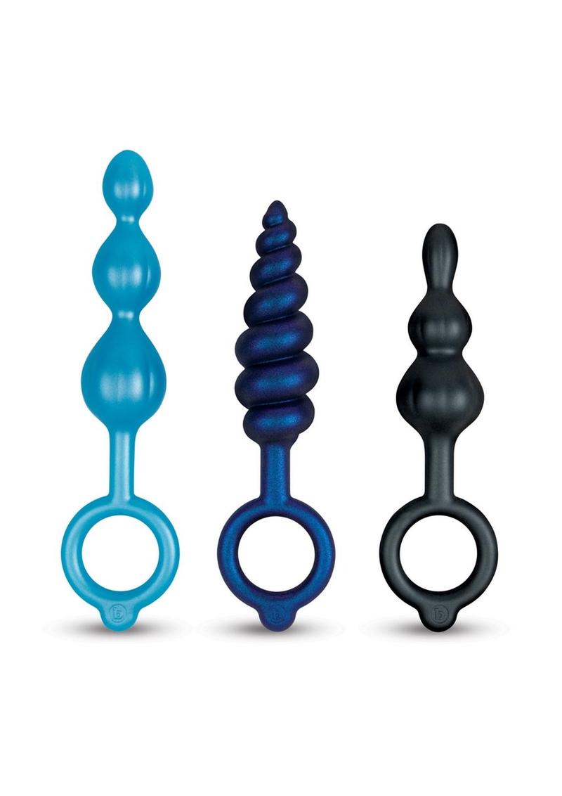 B-Vibe Butties Beaded Butt Plug Bundle