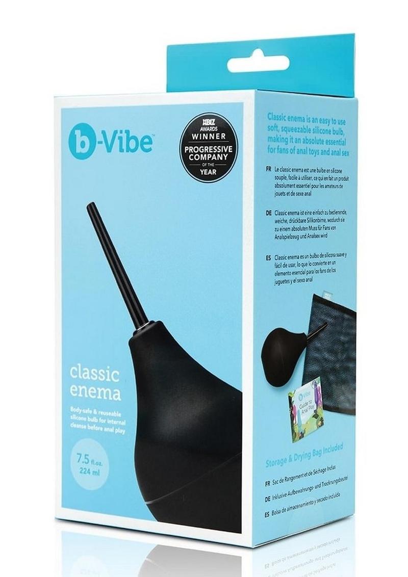 B-Vibe Silicone Classic Enema