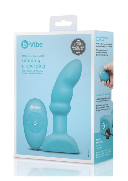 b-Vibe Remote Control Rimming P-Spot Plug Rechargeable Silicone