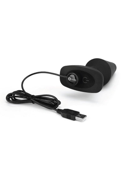 b Vibe Rimming Silicone Anal Plug With Remote Control