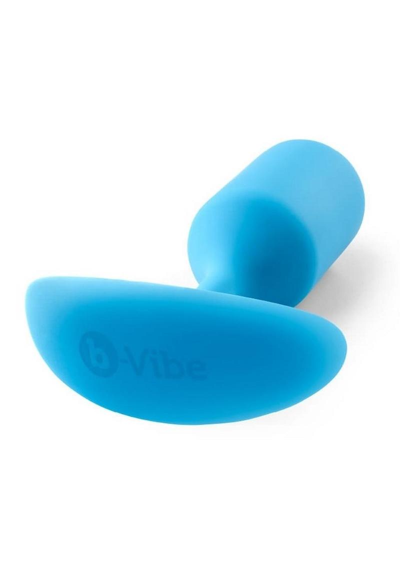 b Vibe Snug Plug 3 Weighted Silicone Anal Plug