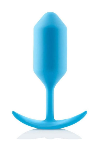 b Vibe Snug Plug 3 Weighted Silicone Anal Plug