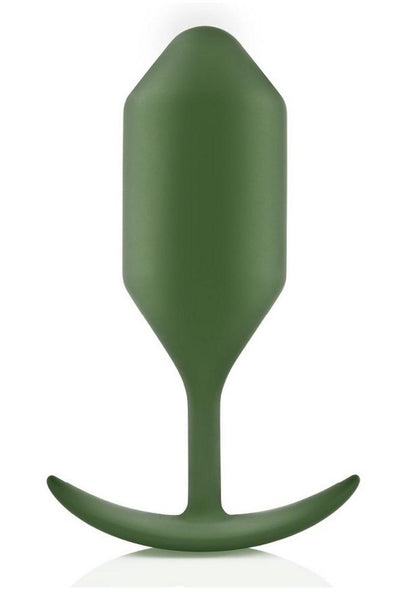 b Vibe Snug Plug 4 Weighted Silicone Anal Plug