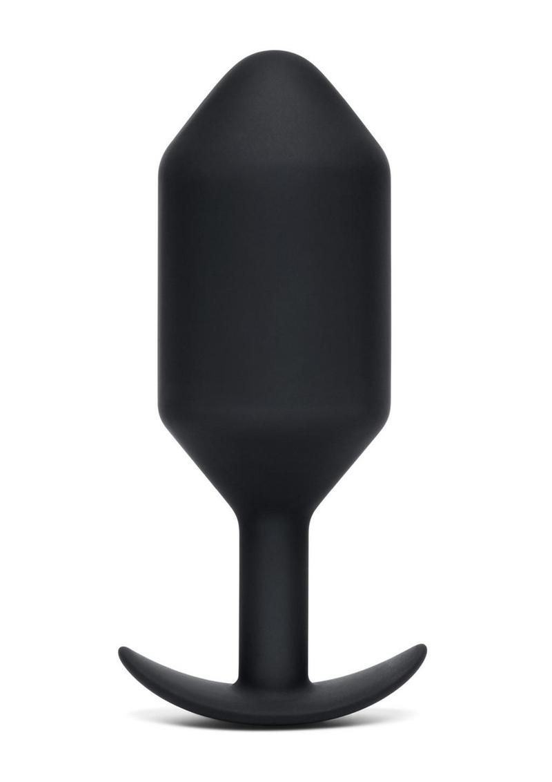 b Vibe Snug Plug 7 Weighted Silicone Anal Plug