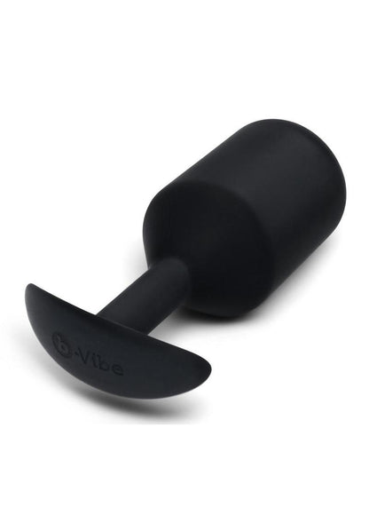b Vibe Snug Plug 7 Weighted Silicone Anal Plug