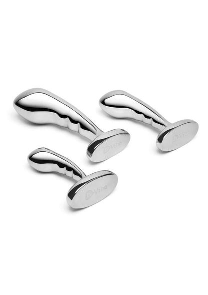 b-Vibe Stainless Steel P-Spot Training Set