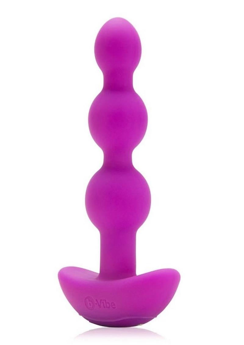 B-Vibe Triplet Rechargeable Anal Beads with Remote Control