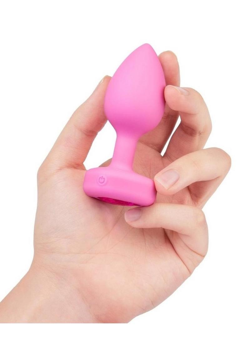 B-Vibe Vibrating Remote Control Heart Plug
