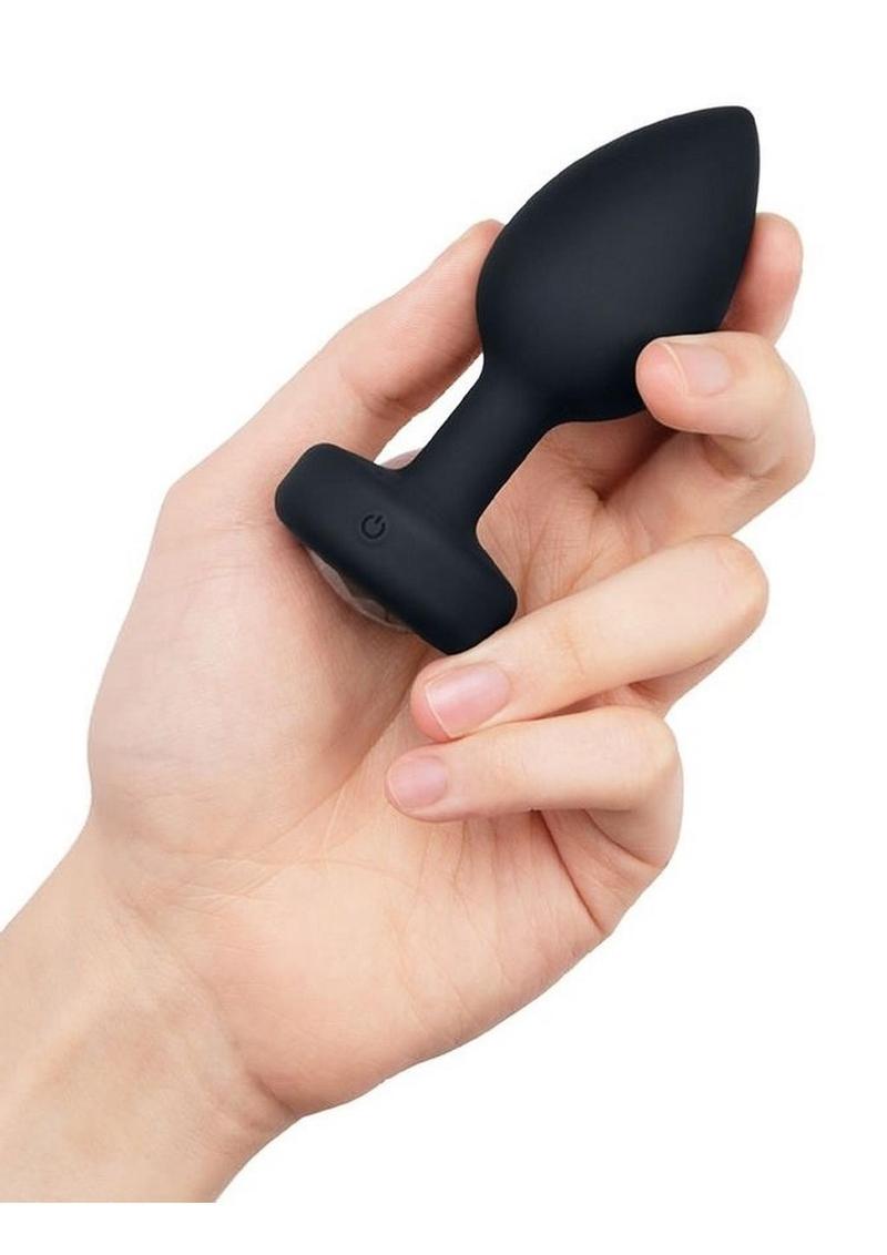 B-Vibe Vibrating Jewel Plug With Ultra Powerful Remote Control Motor