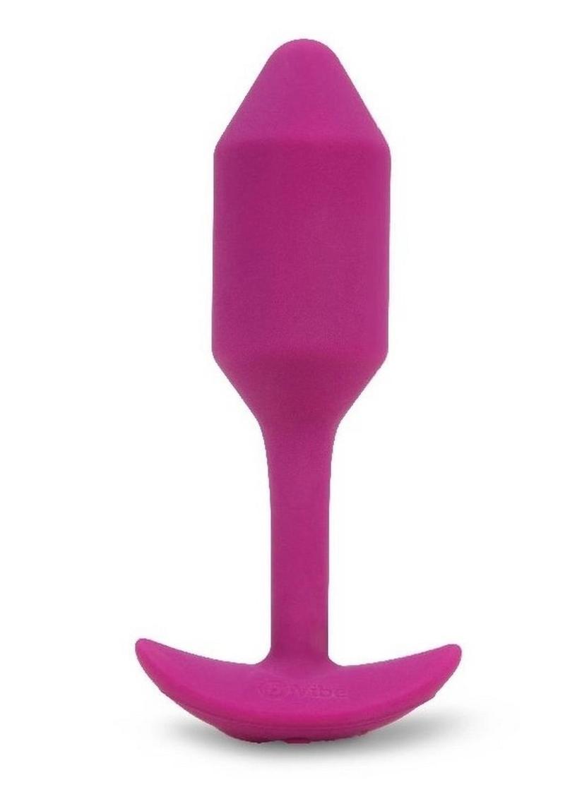 b-Vibe Vibrating Snug Plug 2 Silicone Anal Plug