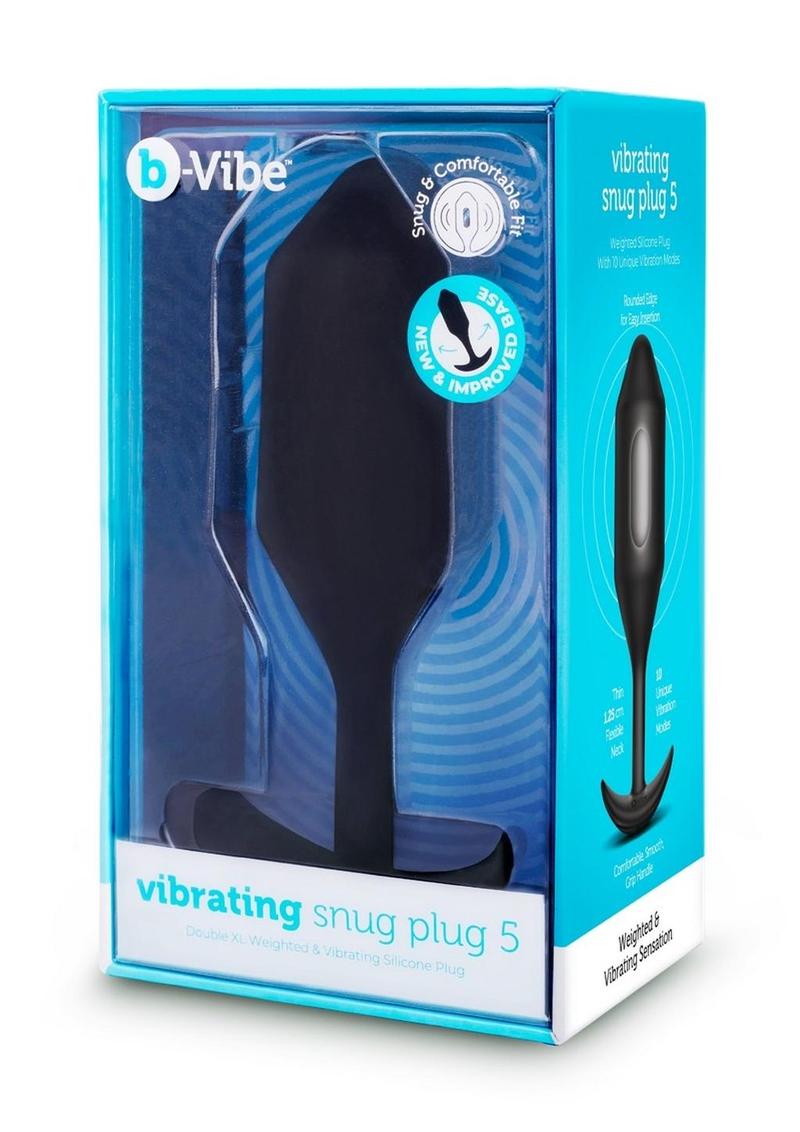 b-Vibe Vibrating Snug Plug Rechargeable Anal Plug