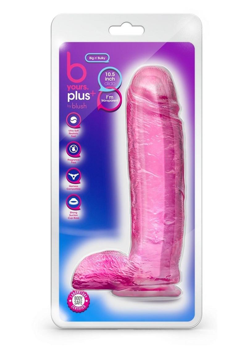 B Yours Plus Big N Bulky Realistic Dildo with Suction Cup