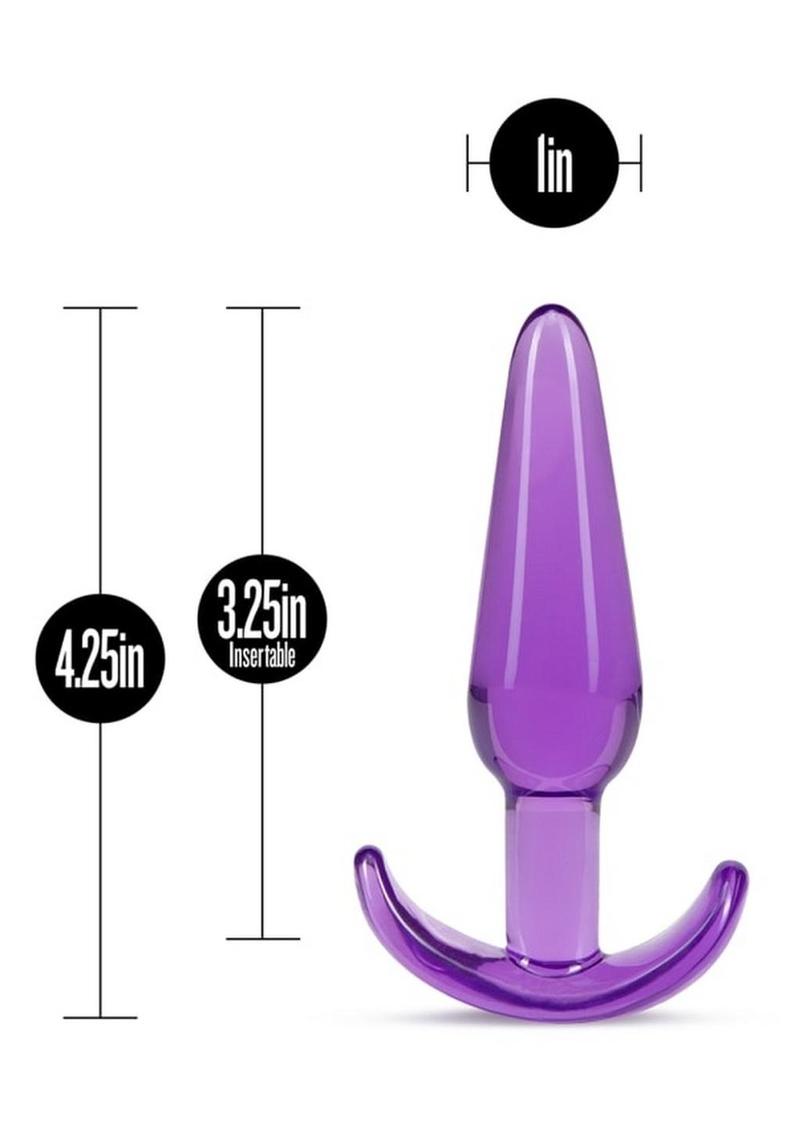 B yours Slim Anal Plug Phthalate Free Tapered Tip