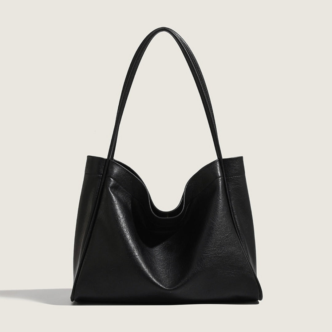 Elegant Ladies Tote Bag – Retro Minimalist &amp; Versatile Commuter Shoulder Bag for Autumn and Winter