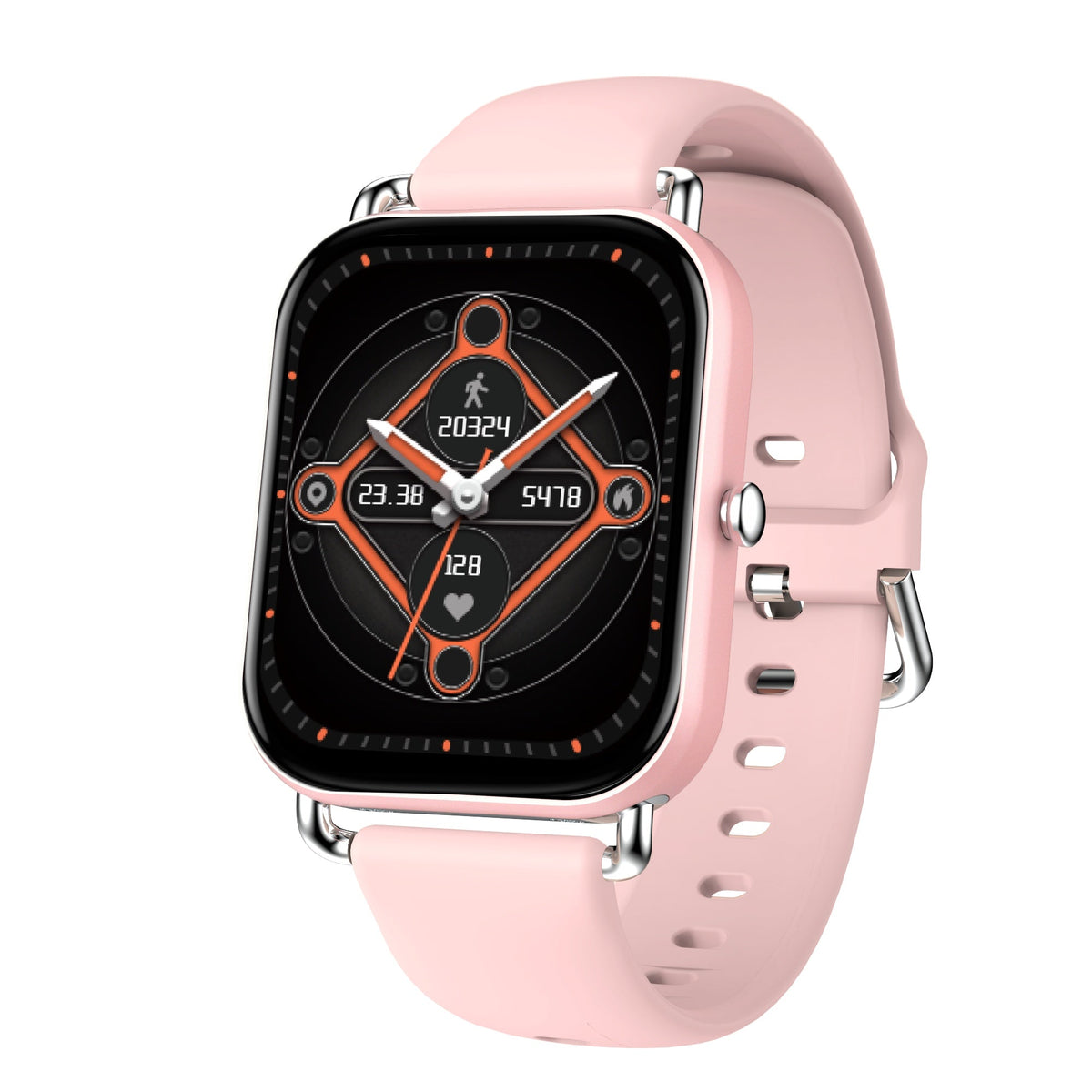 Stylish Smart Watch with Body Temp &amp; Sports Mode