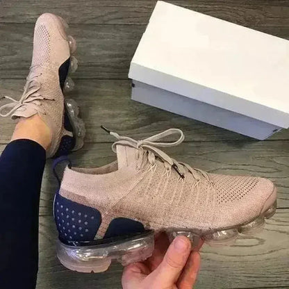 2021 Purple Sneakers Women Casual Shoes Mesh Air-Cushion Flat