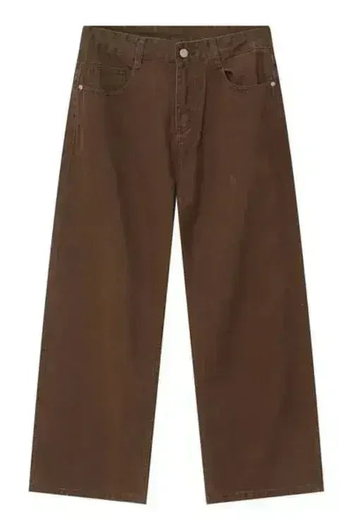 Pocketed Wide Leg Men&