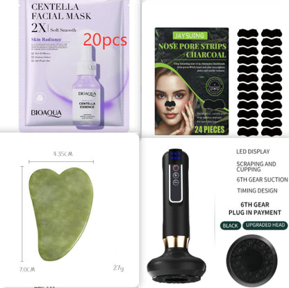 Electric Vacuum Cupping Massager For Body Anti-Cellulite Suction Cup Gua Sha Massage Body Cups Guasha Fat Burning Slimming Jars