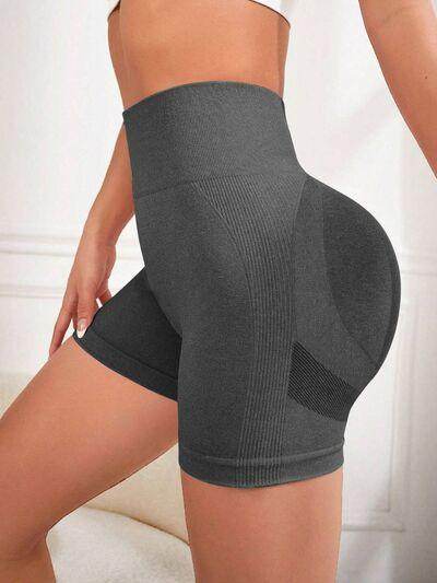 High Waist Active Shorts for Women with Stretchy Comfort