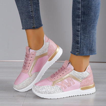 Lace-up Roman Style Sneakers