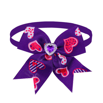 Pet Love Diamond Bow Tie Bow Tie Accessories
