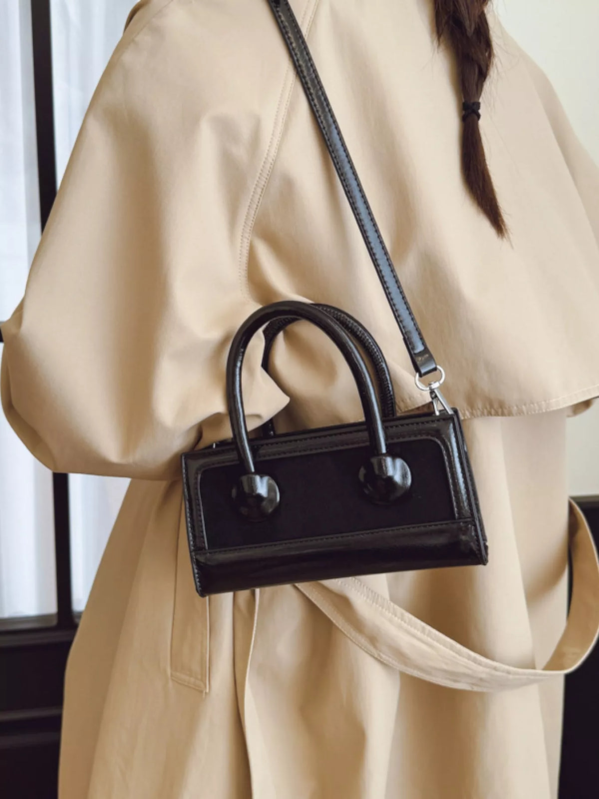 Top Handle Crossbody Bag