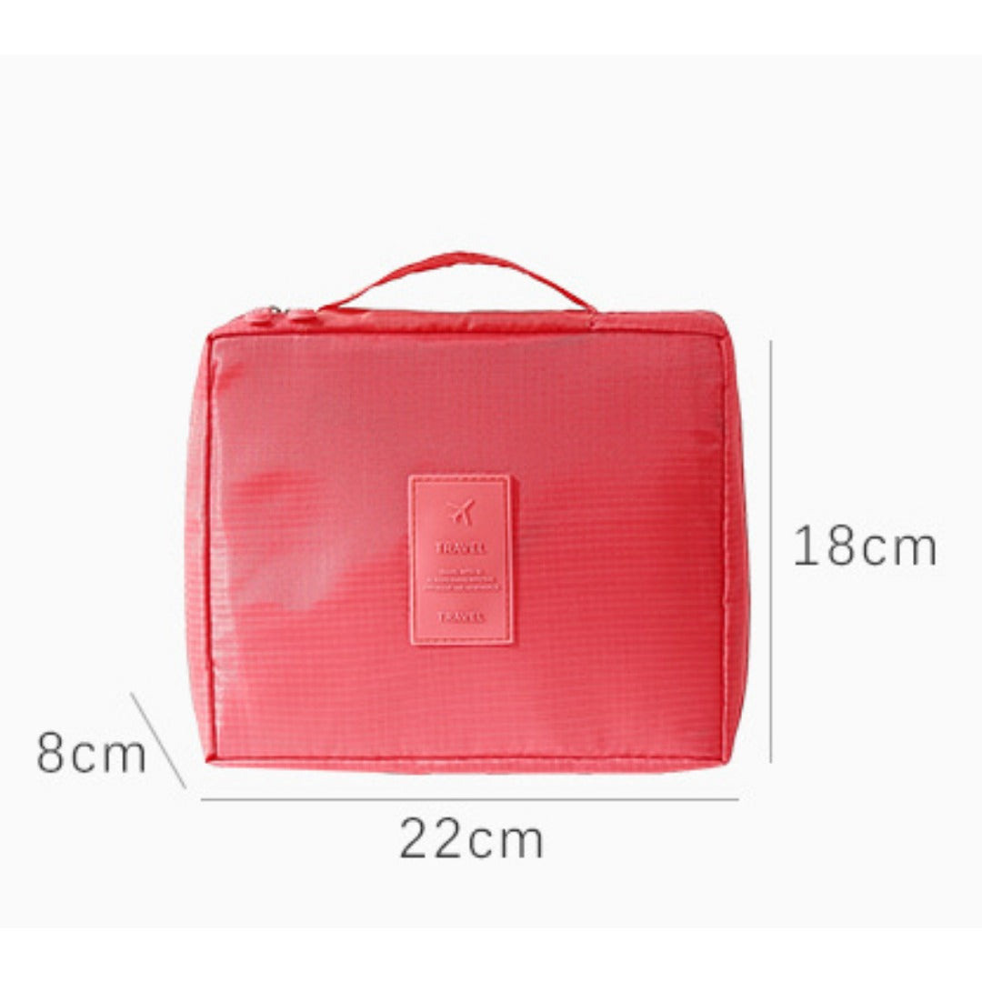 Cosmetic Bags,Cosmetic bag portable, travel storage bag, portable double-layer women&
